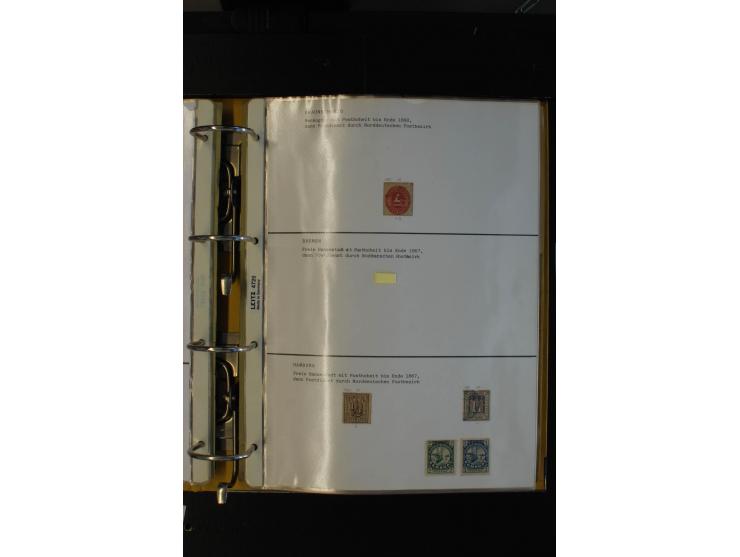 1872/1945, überwiegend gestempelte Sammlung mit u.a. Mi.-Nr. 28 (höher sign. Sommer BPP), 66II, IV, 118a, 177 (Fotoattest Oec