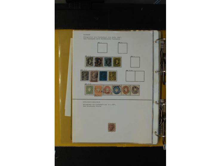 1872/1945, überwiegend gestempelte Sammlung mit u.a. Mi.-Nr. 28 (höher sign. Sommer BPP), 66II, IV, 118a, 177 (Fotoattest Oec