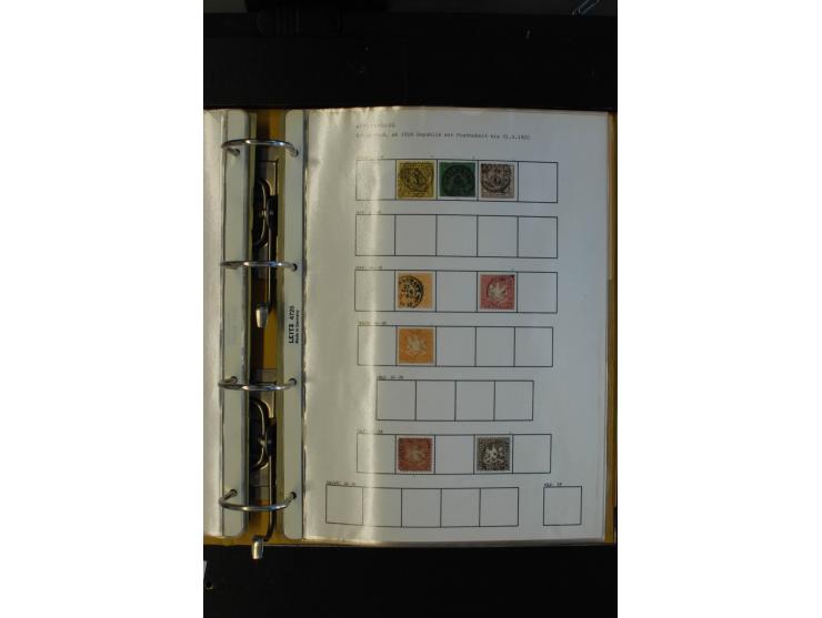 1872/1945, überwiegend gestempelte Sammlung mit u.a. Mi.-Nr. 28 (höher sign. Sommer BPP), 66II, IV, 118a, 177 (Fotoattest Oec
