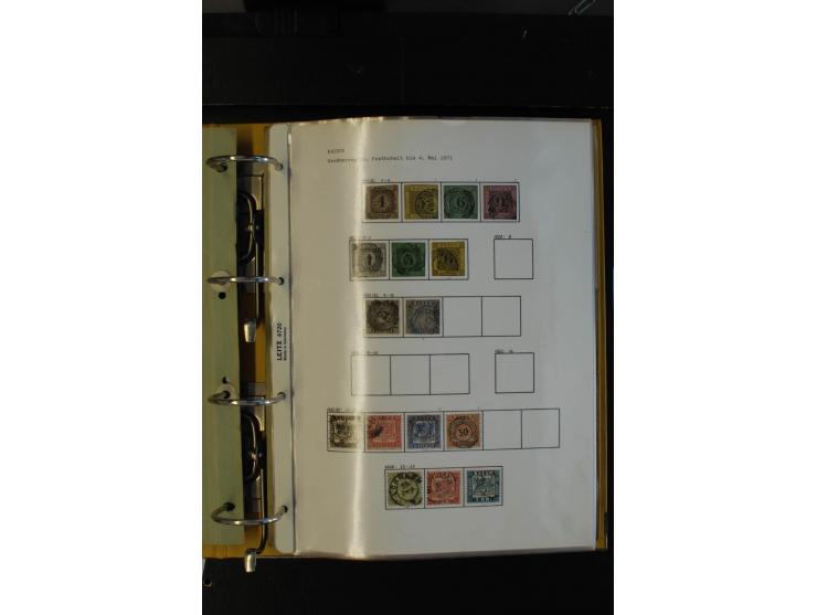 1872/1945, überwiegend gestempelte Sammlung mit u.a. Mi.-Nr. 28 (höher sign. Sommer BPP), 66II, IV, 118a, 177 (Fotoattest Oec