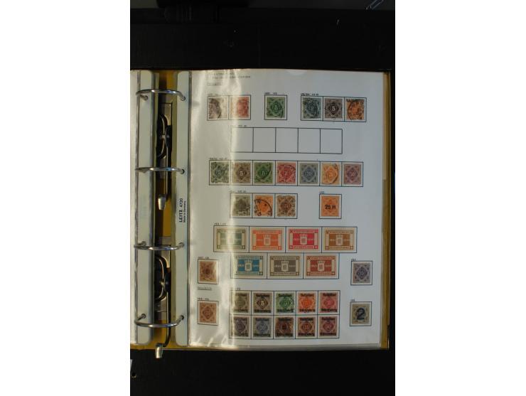 1872/1945, überwiegend gestempelte Sammlung mit u.a. Mi.-Nr. 28 (höher sign. Sommer BPP), 66II, IV, 118a, 177 (Fotoattest Oec