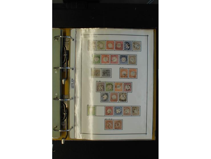 1872/1945, überwiegend gestempelte Sammlung mit u.a. Mi.-Nr. 28 (höher sign. Sommer BPP), 66II, IV, 118a, 177 (Fotoattest Oec
