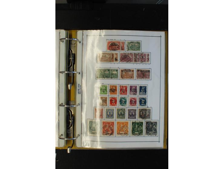 1872/1945, überwiegend gestempelte Sammlung mit u.a. Mi.-Nr. 28 (höher sign. Sommer BPP), 66II, IV, 118a, 177 (Fotoattest Oec