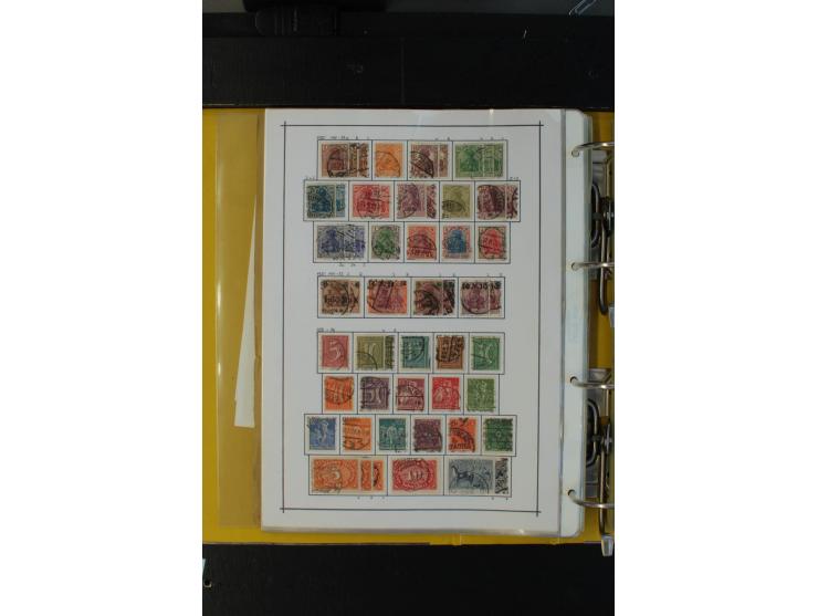 1872/1945, überwiegend gestempelte Sammlung mit u.a. Mi.-Nr. 28 (höher sign. Sommer BPP), 66II, IV, 118a, 177 (Fotoattest Oec