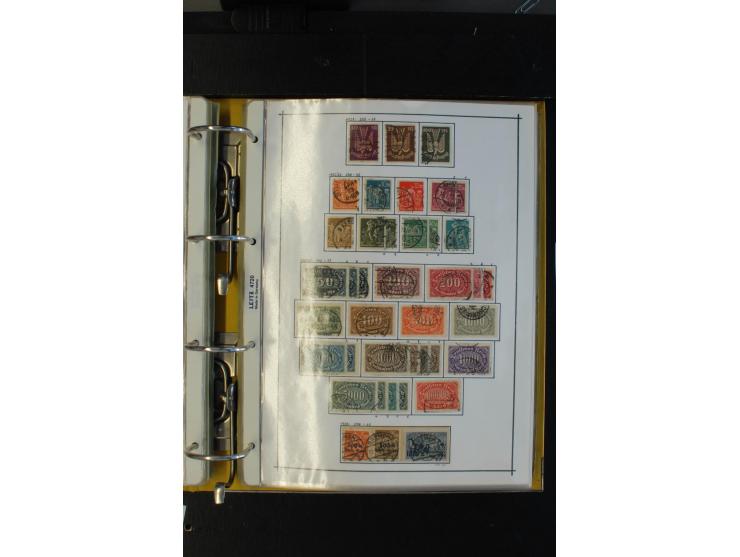 1872/1945, überwiegend gestempelte Sammlung mit u.a. Mi.-Nr. 28 (höher sign. Sommer BPP), 66II, IV, 118a, 177 (Fotoattest Oec