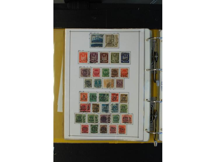 1872/1945, überwiegend gestempelte Sammlung mit u.a. Mi.-Nr. 28 (höher sign. Sommer BPP), 66II, IV, 118a, 177 (Fotoattest Oec