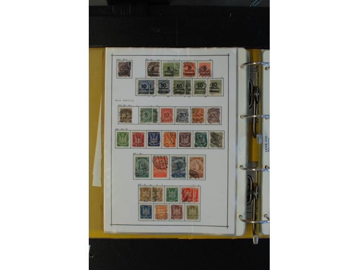 1872/1945, überwiegend gestempelte Sammlung mit u.a. Mi.-Nr. 28 (höher sign. Sommer BPP), 66II, IV, 118a, 177 (Fotoattest Oec