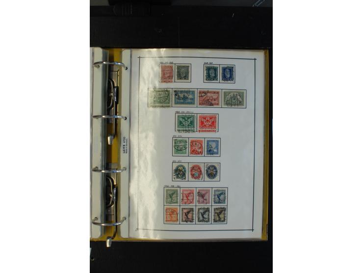 1872/1945, überwiegend gestempelte Sammlung mit u.a. Mi.-Nr. 28 (höher sign. Sommer BPP), 66II, IV, 118a, 177 (Fotoattest Oec