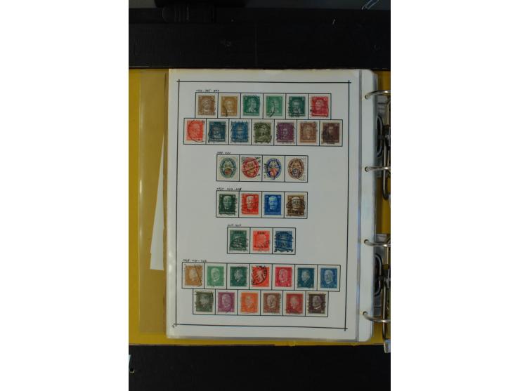 1872/1945, überwiegend gestempelte Sammlung mit u.a. Mi.-Nr. 28 (höher sign. Sommer BPP), 66II, IV, 118a, 177 (Fotoattest Oec