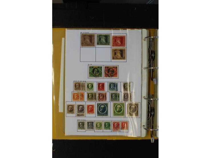 1872/1945, überwiegend gestempelte Sammlung mit u.a. Mi.-Nr. 28 (höher sign. Sommer BPP), 66II, IV, 118a, 177 (Fotoattest Oec
