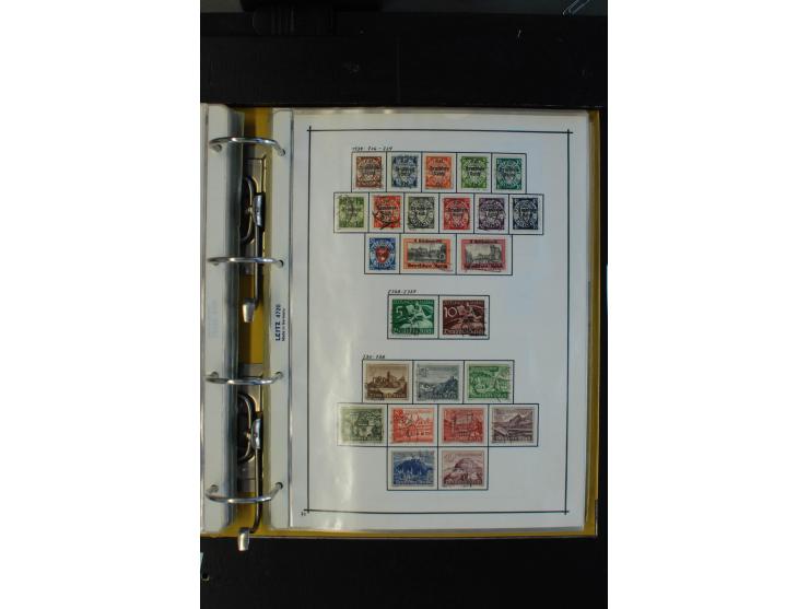 1872/1945, überwiegend gestempelte Sammlung mit u.a. Mi.-Nr. 28 (höher sign. Sommer BPP), 66II, IV, 118a, 177 (Fotoattest Oec
