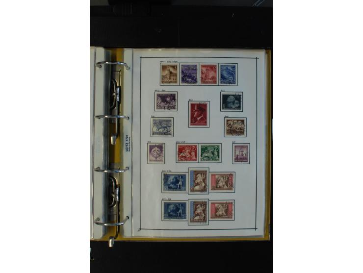1872/1945, überwiegend gestempelte Sammlung mit u.a. Mi.-Nr. 28 (höher sign. Sommer BPP), 66II, IV, 118a, 177 (Fotoattest Oec