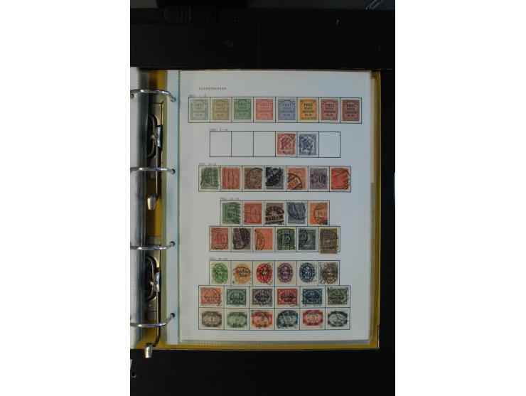 1872/1945, überwiegend gestempelte Sammlung mit u.a. Mi.-Nr. 28 (höher sign. Sommer BPP), 66II, IV, 118a, 177 (Fotoattest Oec