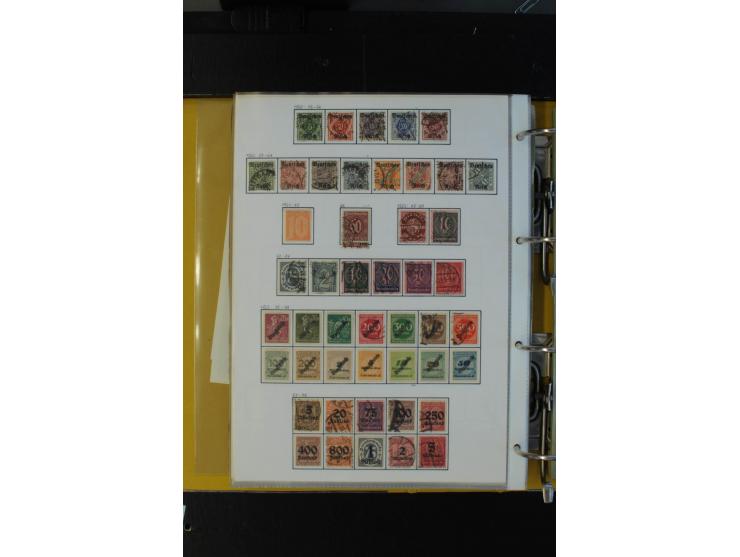 1872/1945, überwiegend gestempelte Sammlung mit u.a. Mi.-Nr. 28 (höher sign. Sommer BPP), 66II, IV, 118a, 177 (Fotoattest Oec