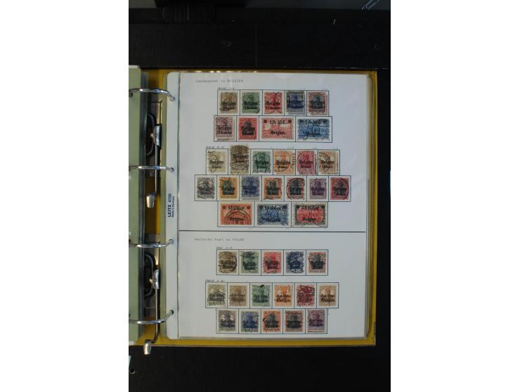 1872/1945, überwiegend gestempelte Sammlung mit u.a. Mi.-Nr. 28 (höher sign. Sommer BPP), 66II, IV, 118a, 177 (Fotoattest Oec