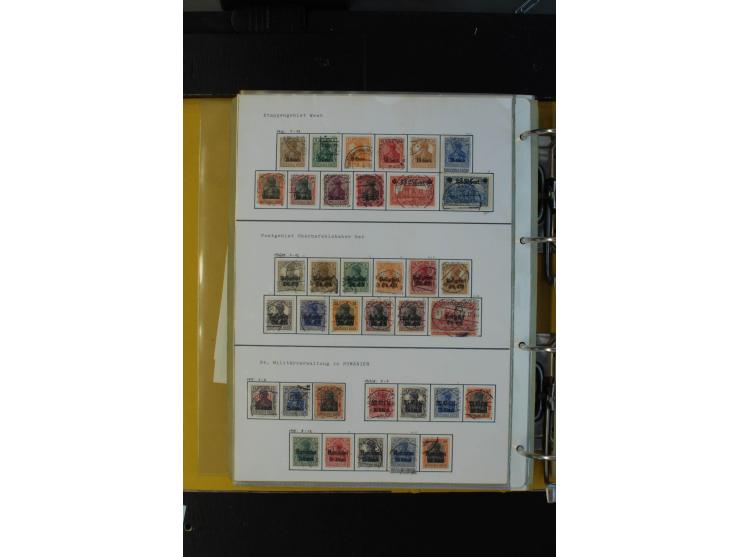 1872/1945, überwiegend gestempelte Sammlung mit u.a. Mi.-Nr. 28 (höher sign. Sommer BPP), 66II, IV, 118a, 177 (Fotoattest Oec