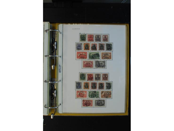1872/1945, überwiegend gestempelte Sammlung mit u.a. Mi.-Nr. 28 (höher sign. Sommer BPP), 66II, IV, 118a, 177 (Fotoattest Oec