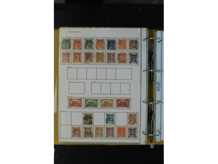 1872/1945, überwiegend gestempelte Sammlung mit u.a. Mi.-Nr. 28 (höher sign. Sommer BPP), 66II, IV, 118a, 177 (Fotoattest Oec