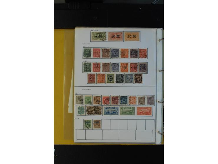 1872/1945, überwiegend gestempelte Sammlung mit u.a. Mi.-Nr. 28 (höher sign. Sommer BPP), 66II, IV, 118a, 177 (Fotoattest Oec