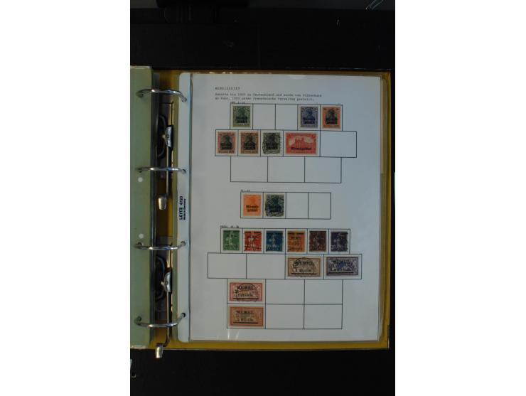 1872/1945, überwiegend gestempelte Sammlung mit u.a. Mi.-Nr. 28 (höher sign. Sommer BPP), 66II, IV, 118a, 177 (Fotoattest Oec