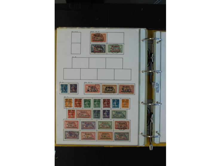 1872/1945, überwiegend gestempelte Sammlung mit u.a. Mi.-Nr. 28 (höher sign. Sommer BPP), 66II, IV, 118a, 177 (Fotoattest Oec