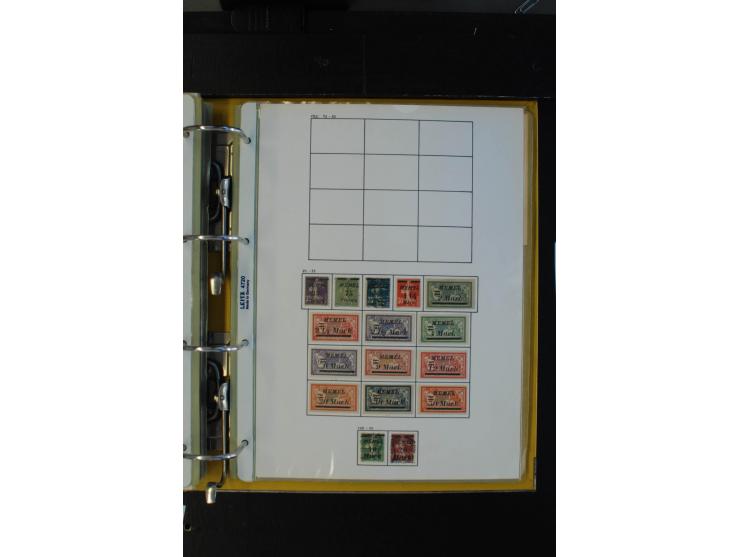 1872/1945, überwiegend gestempelte Sammlung mit u.a. Mi.-Nr. 28 (höher sign. Sommer BPP), 66II, IV, 118a, 177 (Fotoattest Oec