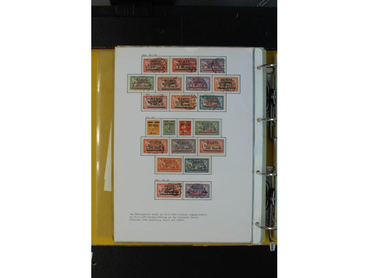 1872/1945, überwiegend gestempelte Sammlung mit u.a. Mi.-Nr. 28 (höher sign. Sommer BPP), 66II, IV, 118a, 177 (Fotoattest Oec