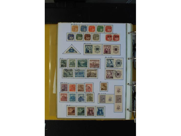 1872/1945, überwiegend gestempelte Sammlung mit u.a. Mi.-Nr. 28 (höher sign. Sommer BPP), 66II, IV, 118a, 177 (Fotoattest Oec