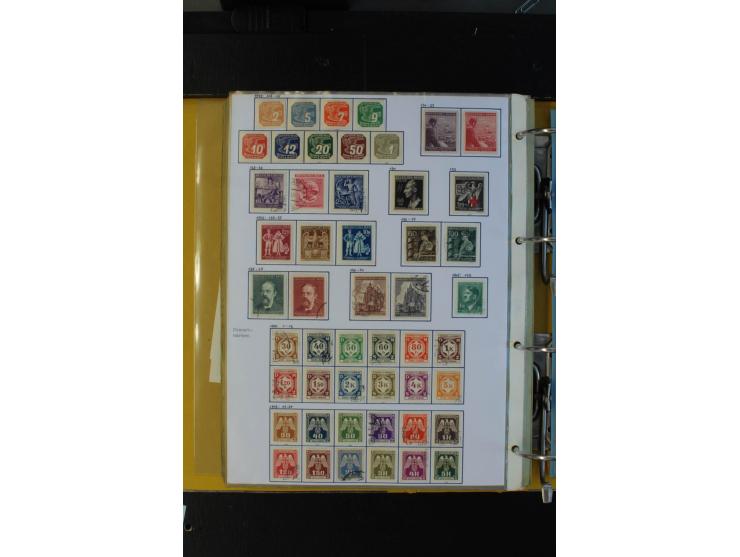 1872/1945, überwiegend gestempelte Sammlung mit u.a. Mi.-Nr. 28 (höher sign. Sommer BPP), 66II, IV, 118a, 177 (Fotoattest Oec