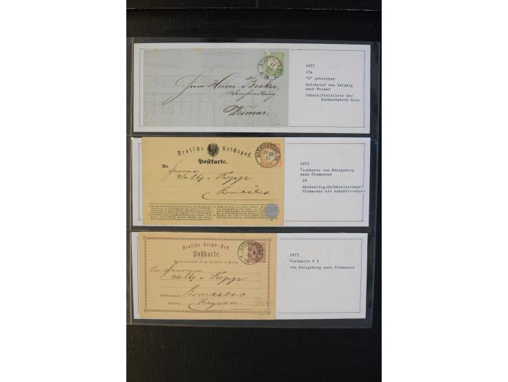 1872/74, Brustschilde, ungebrauchte und gestempelte Sammlung mit besseren Werten, teils mehrfach gesammelt, dazu kleiner Stem