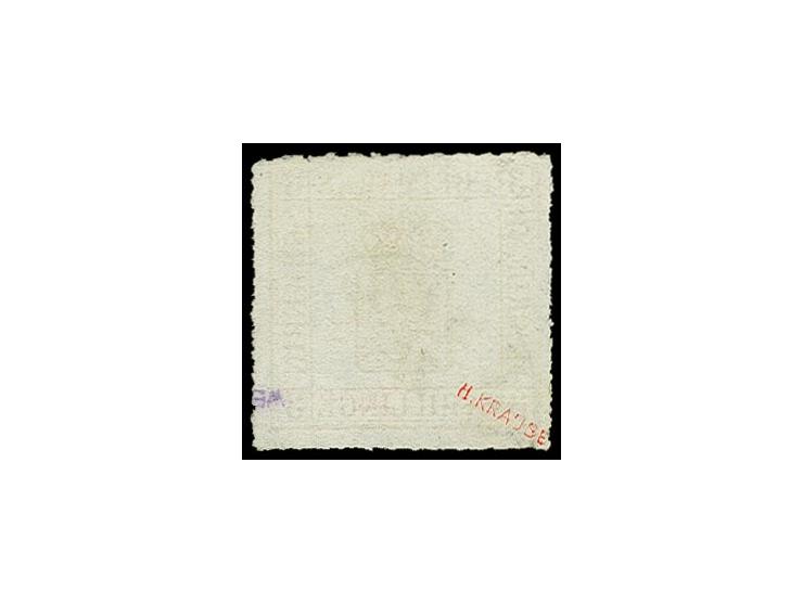3 Schilling, farbfrisch und sauber gestempelt, tadellos, signiert H. Krause