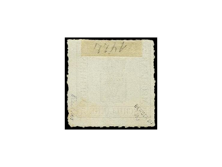 1864, 5 Schilling, farbfrisch, sauber gestempelt, rückseitig minimal fleckig, sonst tadellos, signiert Berger BPP