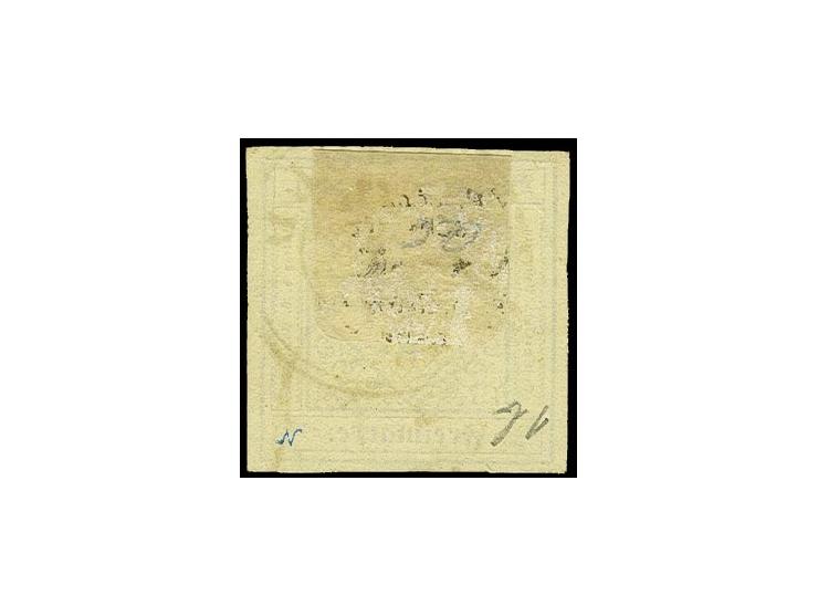 1851, Ziffern 1 Kreuzer, farbfrisch und allseits gut gerandet, sauber gestempelt, tadellos