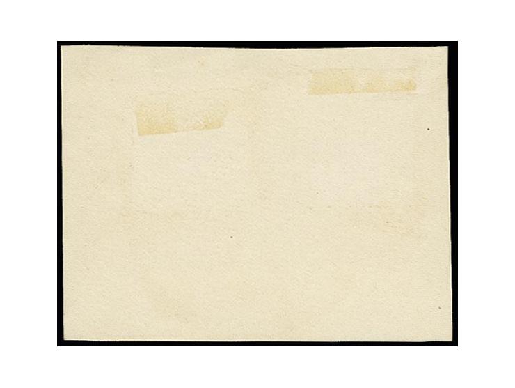 1890/99, Krone/Adler 10 Pfennig im waagerechten Paar mit Stempel auf Briefstück, tadellos