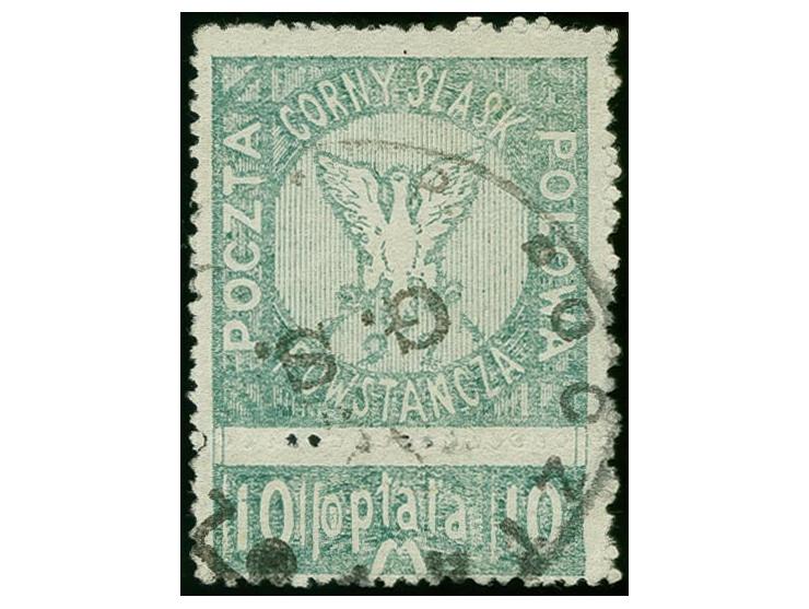 1921, Feldpostmarke gezähnt, sauber gestempelt, tadellos