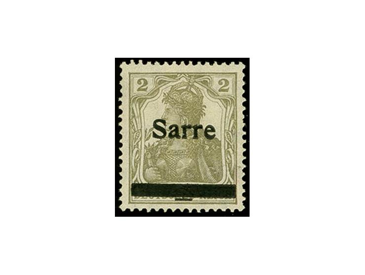 1920, Germania 2 Pfennig, sauber ungebraucht, tadellos, u.a. signiert Dr. Dub