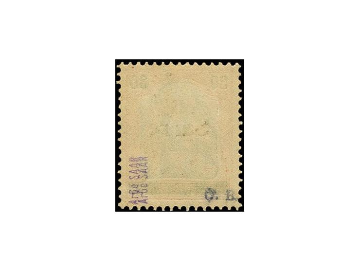 30 Pfennig, sauber ungebraucht, tadellos, u.a. signiert Arge Saar