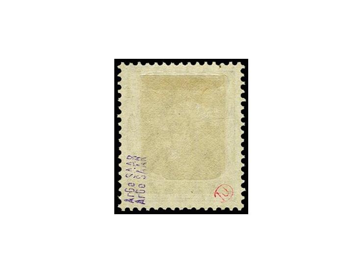 60 Pfennig, sauber ungebraucht, tadellos, signiert Arge Saar