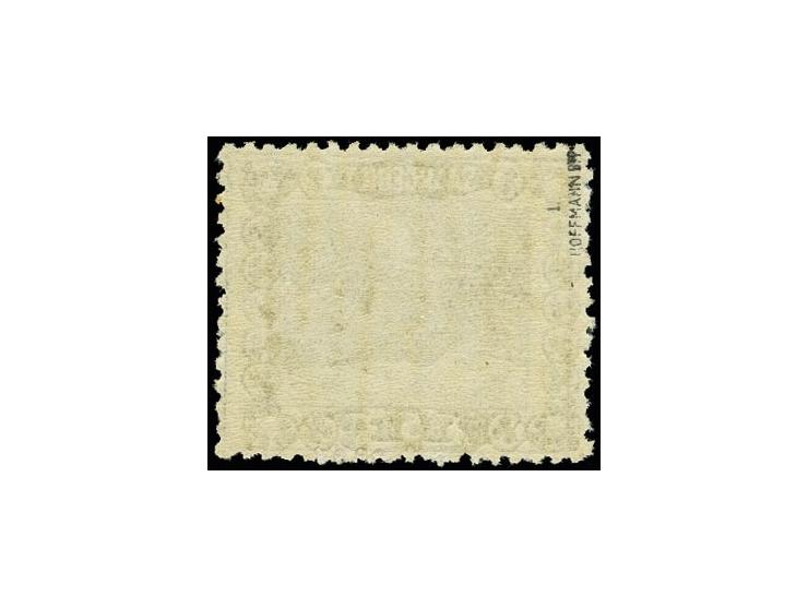 5 Pfennig mit Rahmen und Mittelstück entgegengesetzt gedruckt, postfrisch, tadellos, signiert Hoffmann BPP