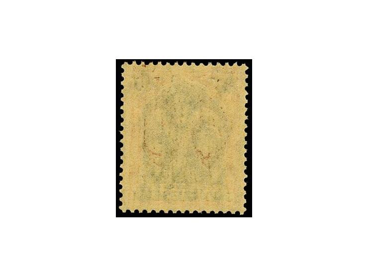 60 auf 30 Pfennig, mit doppeltem Aufdruck, einmal schwächer, postfrisch, tadellos