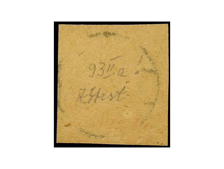 80 Pfg. karminrot (metallisch glänzend)/rotschwarz mit Sonderstempel "WEIMAR NATIONAL-VERSAMMLUNG 22.4.19" auf Kabinett-Brief
