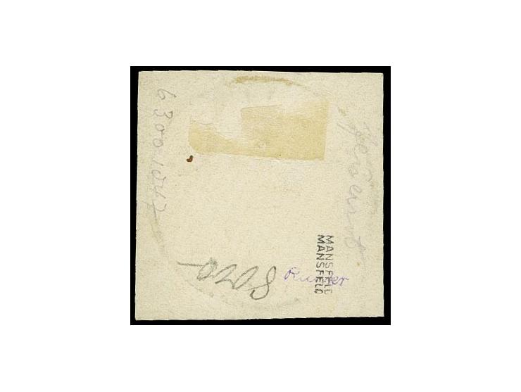 50 Pfg. bräunlichrot, farbfrisch mit zentrischem, glasklaren Stempel "JALUIT MARSCHALL-INSELN 14.3.90" auf Briefstück, Luxus,