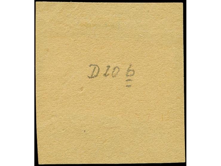 1927, 1 Fr. mit dunkelrotkarminem Aufdruck mit Stempel "OBERBEXBACH 16.5.30" auf Briefstück, Kabinett, Fotoattest Ney (2009)