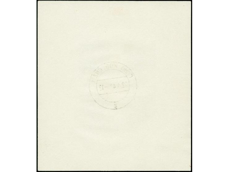 Rot Kreuz-Block, Type I, gestempelt, tadellos, Fotoattest D.Schlegel BPP