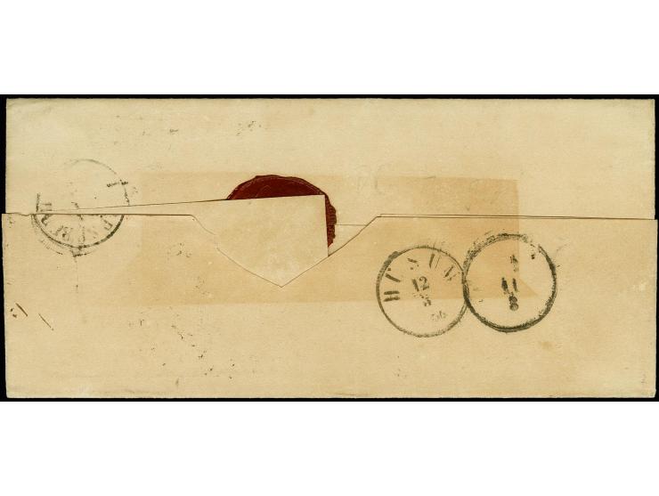 "Ascheberg 11/3 63" handschriftlicher Aufgabevermerk vorderseitig auf Briefhülle nach Husum, frankiert mit Dänemark 4 S. brau