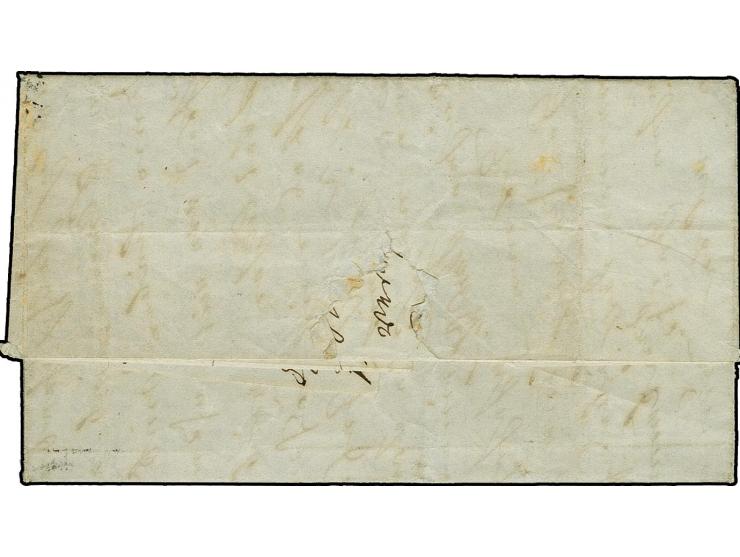 Bordesholm, "B" handschriftlich auf Dänemark  FIRE R.B.S. 4 S. gelblichbraun auf Faltbrief mit nebengesetzem handschriftliche