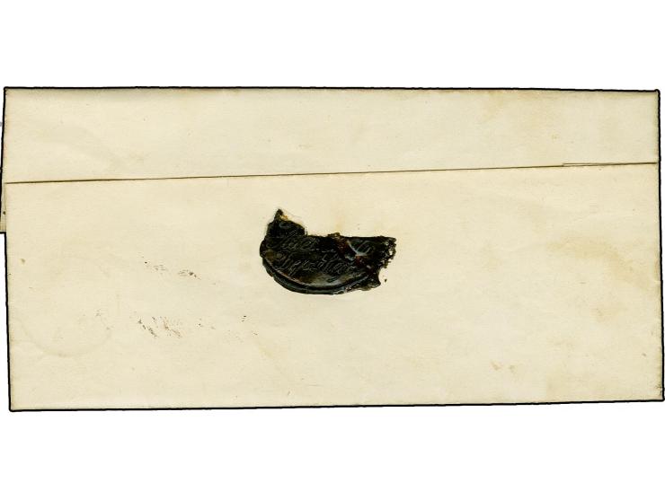 "Buttelhoch" handschriftlicher Aufgabevermerk mit nebengesetztem Aufgabestempel "KAPPELN 14 12 POSTHORN" vorderseitig auf Fal