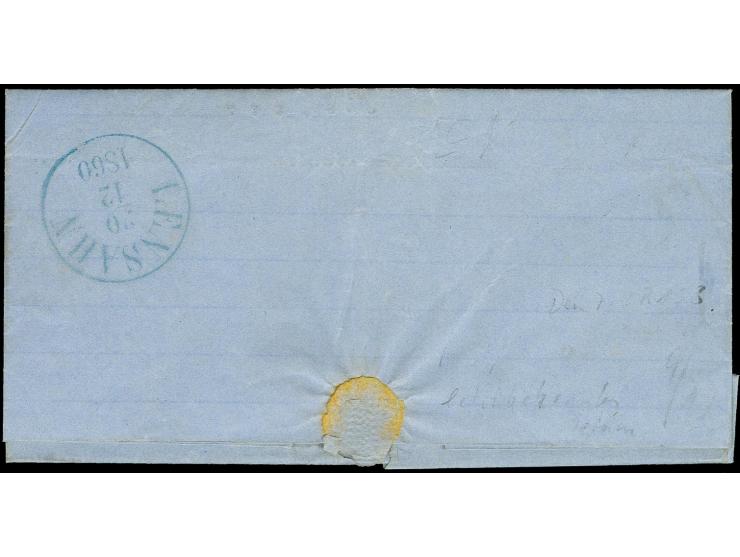 "Cismar 30.12.66", vorderseitig auf kleinem Faltbrief nach Petersdorf auf Fehmarn, frankiert mit Dänemark 4 S. braun mit Nr. 