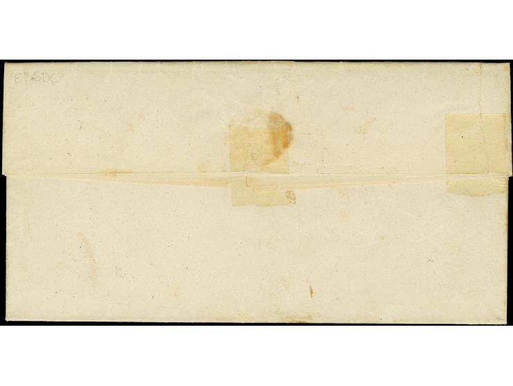 "Eichede 18/1 66", handschriftlicher Aufgabevermerk vorderseitig auf Faltbrief nach Trittau, frankiert mit Herzogth. Holstein