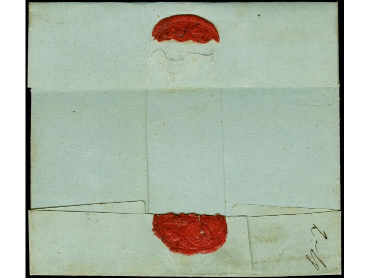 "Fleckebys 3. April", handschriftlicher Aufgabevermerk rückseitig auf kleinem Wertbrief mit vorderseitigem Aufgabestempel "SC
